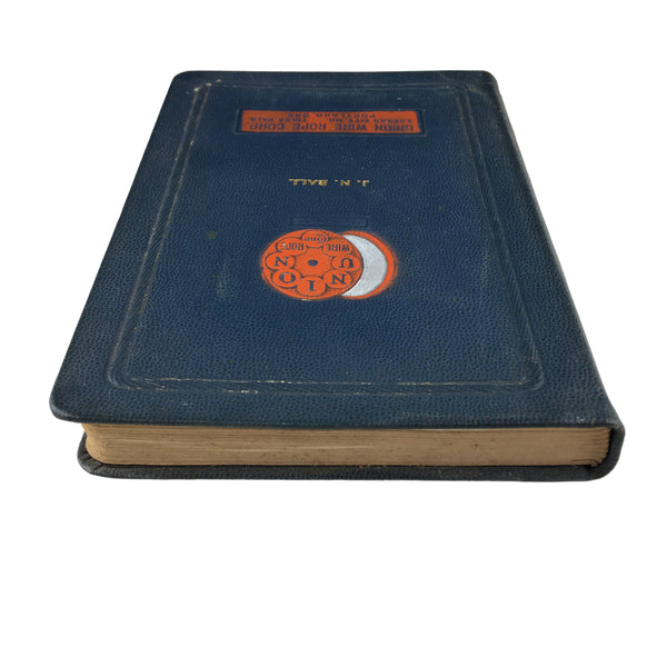 1939 Union Wire Rope Catalog C Price List Softcover Book
