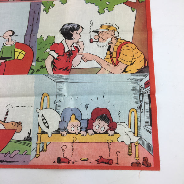 ACE Comics 1930s Premium Cloth Comic Strip Characters Popeye