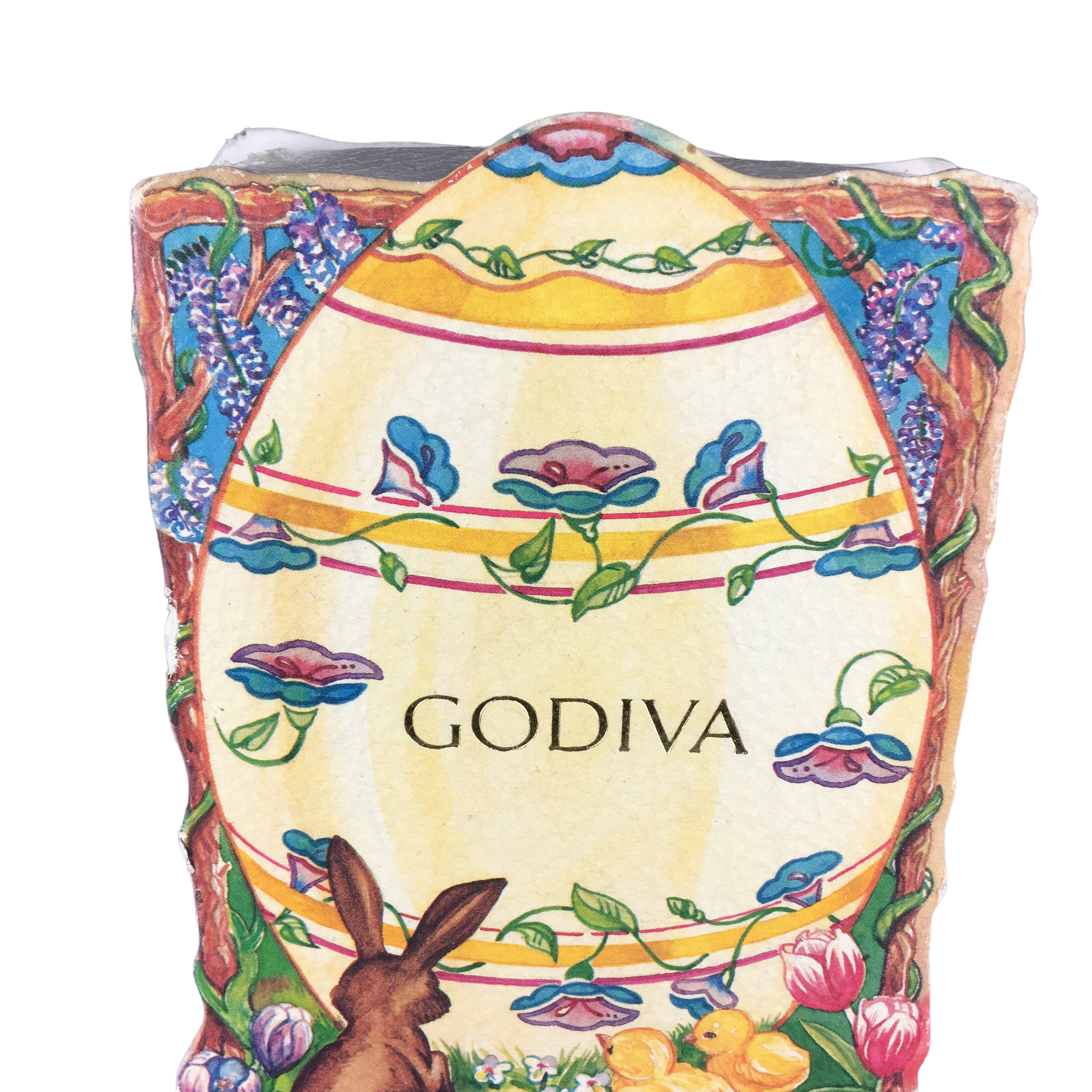 Vintage Godiva Easter Candy Box Cardboard - Avid Vintage