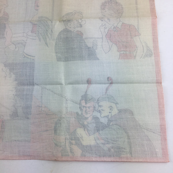 ACE Comics 1930s Premium Cloth Comic Strip Characters Popeye