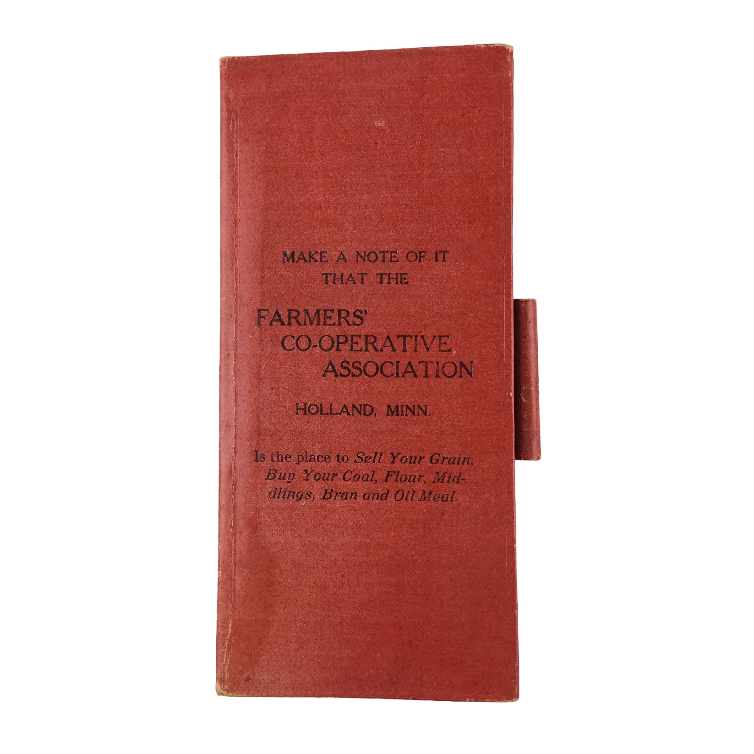 Vintage Holland Minnesota Notebook