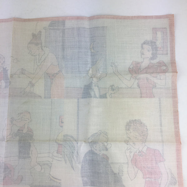 ACE Comics 1930s Premium Cloth Comic Strip Characters Popeye