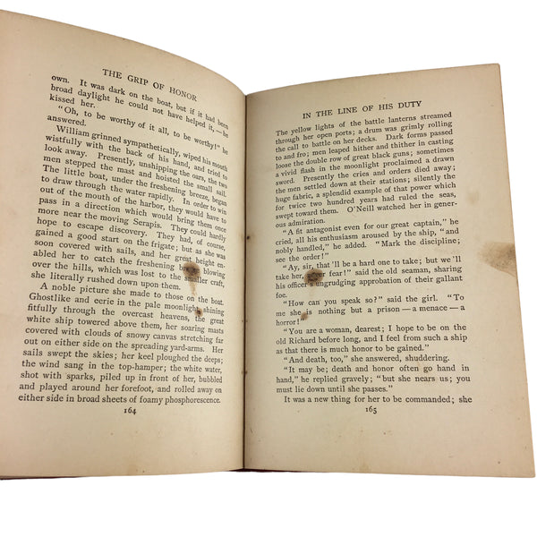 The Grip of Honor Cyrus Townsend Brady 1906 Hardcover Book