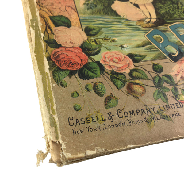 Antique Children's Book Crossing The Brook 1885 Dunham Hardcover