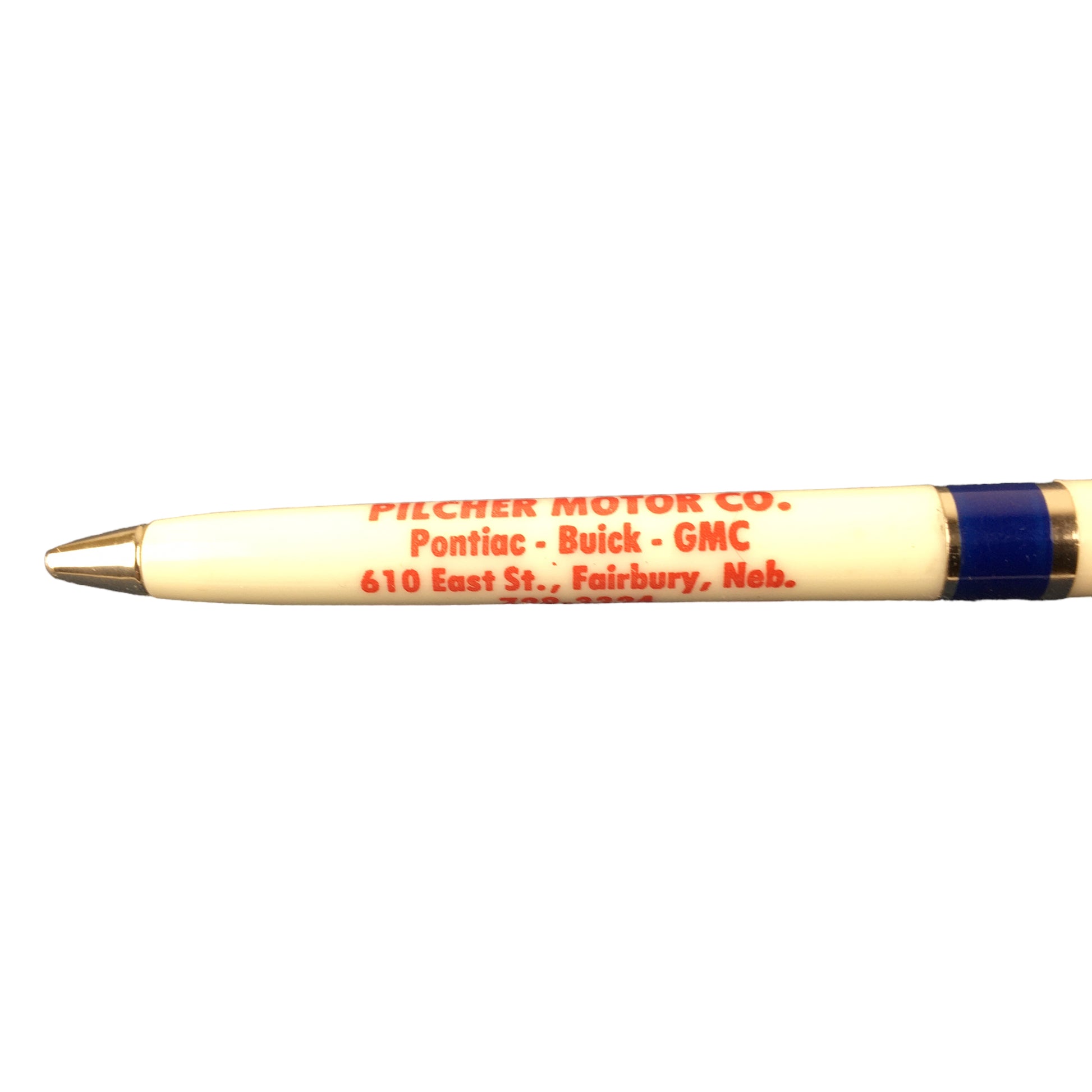 Vintage Advertising Pen 1976 Pilcher Motor Co Fairbury Nebraska - Avid Vintage