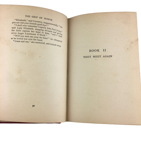 The Grip of Honor Cyrus Townsend Brady 1906 Hardcover Book