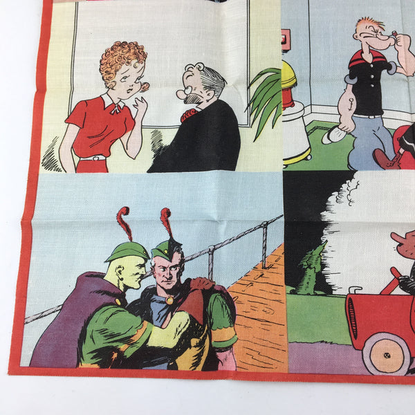 ACE Comics 1930s Premium Cloth Comic Strip Characters Popeye