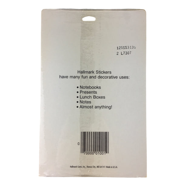 Vintage 1987 Hallmark American Flag Patriotic USA Stickers Sealed Package