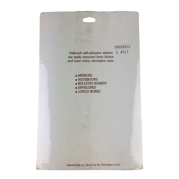 Vintage 1983 Hallmark Patriotic USA Stickers 4 Sheets Sealed Package NOS