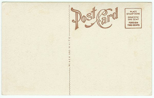 Vintage Peru Nebraska Postcard College Campus 1910s Black and White No. 44829 - Avid Vintage